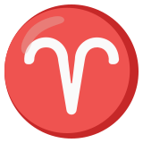 Bélier zodiaque - Noto Color Emoji