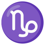 Capricorne - Noto Color Emoji