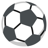 Ballon de football - Noto Color Emoji