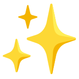 Étincelles - Noto Color Emoji