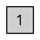 Touches : 1 - OpenMoji