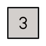 Touches : 3 - OpenMoji