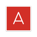 Groupe sanguin A - OpenMoji