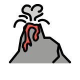 Volcan - OpenMoji