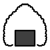 Boulette de riz - OpenMoji
