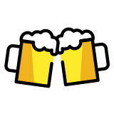 Chopes de bière - OpenMoji