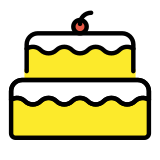 Gâteau d’anniversaire - OpenMoji