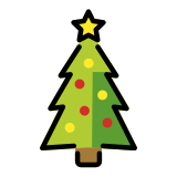 Sapin de Noël - OpenMoji
