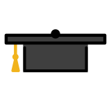 Toque universitaire - OpenMoji