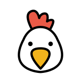Poule - OpenMoji
