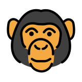 Tête de singe - OpenMoji