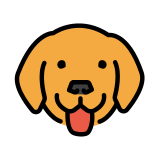Tête de chien - OpenMoji
