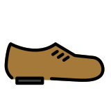 Chaussure d’homme - OpenMoji