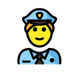 Officier de police - OpenMoji