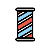 Enseigne de barbier - OpenMoji