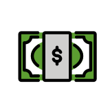 Billet en dollars - OpenMoji