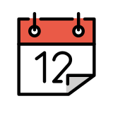 Calendrier - OpenMoji