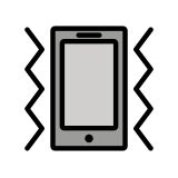 Mode vibreur - OpenMoji
