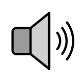 Volume des enceintes élevé - OpenMoji