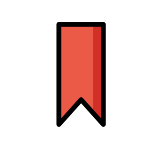 Marque-page - OpenMoji