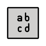 Minuscules - OpenMoji