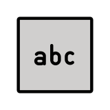 Alphabet latin - OpenMoji