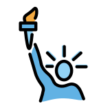Statue de la Liberté - OpenMoji