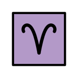 Bélier zodiaque - OpenMoji
