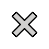 Signe multiplier - OpenMoji