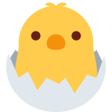 Poussin qui éclôt - Twitter / X