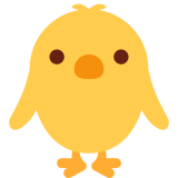 Poussin de face - Twitter / X