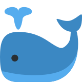 Baleine soufflant par son évent - Twitter / X