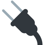 Câble avec fiche électrique - Twitter / X