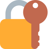 Cadenas fermé avec clé - Twitter / X