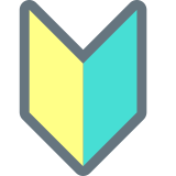 Symbole japonais de débutant - Twitter / X