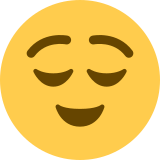 Visage soulagé - Twitter / X