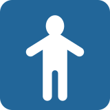 Symbole Toilettes hommes - Twitter / X