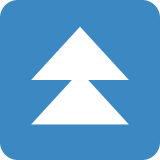 Double flèche vers le haut - Twitter / X