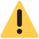 Symbole d’avertissement - Twitter / X