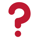 Point d’interrogation rouge - Twitter / X