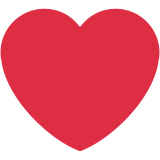 Cœur rouge - Twitter / X