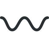 Ligne ondulée - Twitter / X