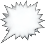 Bulle colère droite