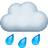 Nuage avec pluie - Facebook