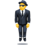 Homme d’affaires en lévitation - Facebook