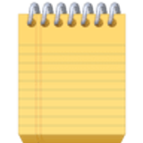 Bloc-notes à spirale - Facebook