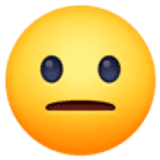 Visage neutre - Facebook