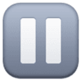 Bouton pause - Facebook