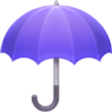 Parapluie ouvert - Facebook