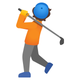Joueur de golf - Noto Color Emoji
